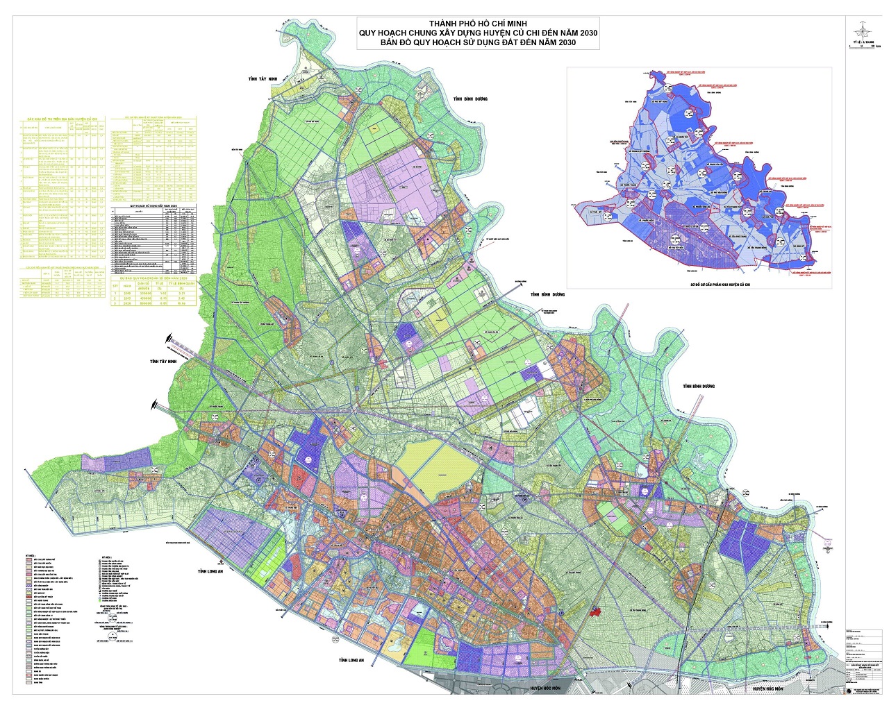 bản đồ quy hoạch huyện củ chi mới nhất