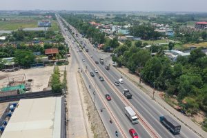 Đường Quốc Lộ 22 gần Vành Đai 3 Củ Chi